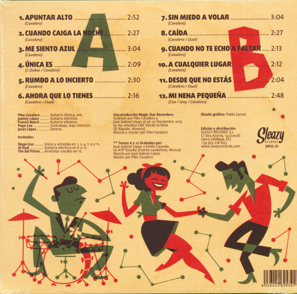 Sin Miedo A Volar (LP, 10inch)