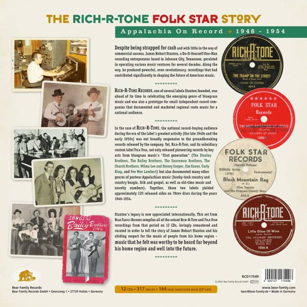 Rich-R-Tone Folk Star Story (12-CD Deluxe Box Set)