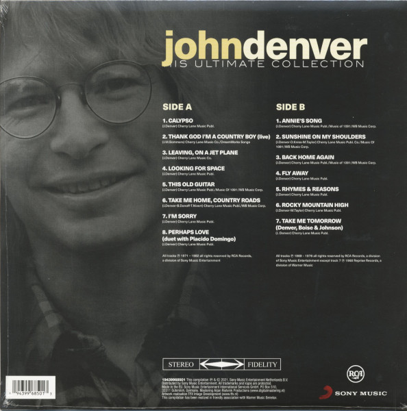 His Ultimate Collection (LP, Transparent Green Vinyl, Ltd.)