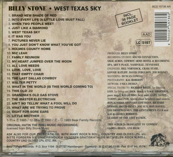 West Texas Sky (CD)