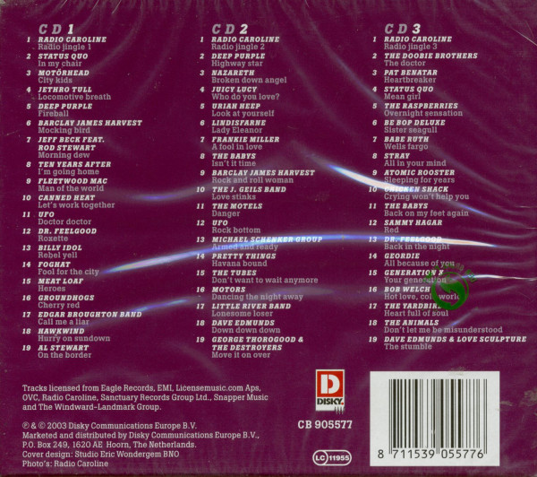 Radio Caroline Calling - Rock Flashback (3-CD)