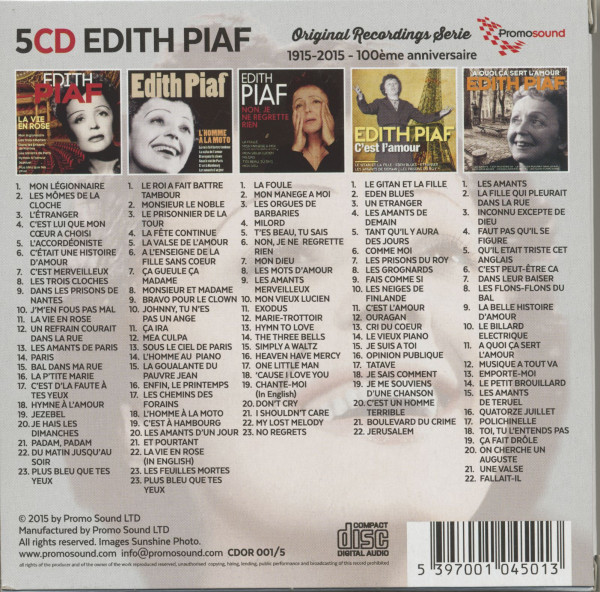 Retrospective 1936-1962 (5-CD Box)