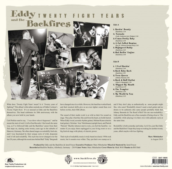 Twenty Fight Years (LP, 180g Vinyl)