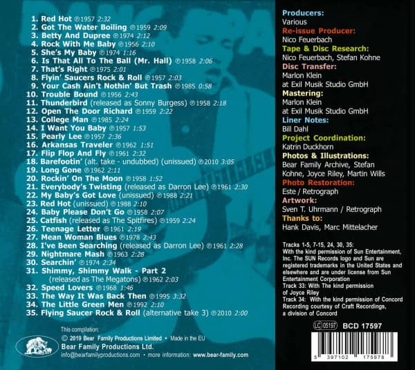Billy Lee Riley Rocks (CD)
