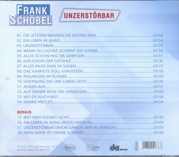 Unzerstörbar (CD)