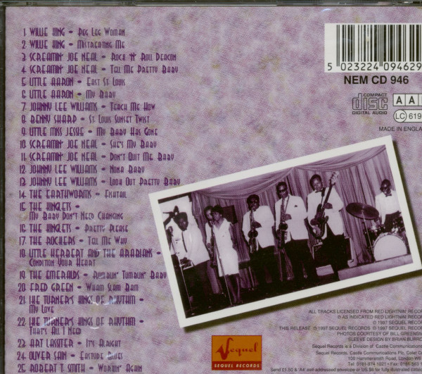 Mo Betta' - St.Louis R&B 1956-66 (CD Album)