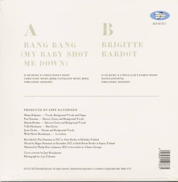 Bang Bang (My Baby Shot Me Down) - Brigitte Bardot (7inch, 45rpm, SC)