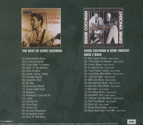 The Best of & Back to Back Hits (2-CD)