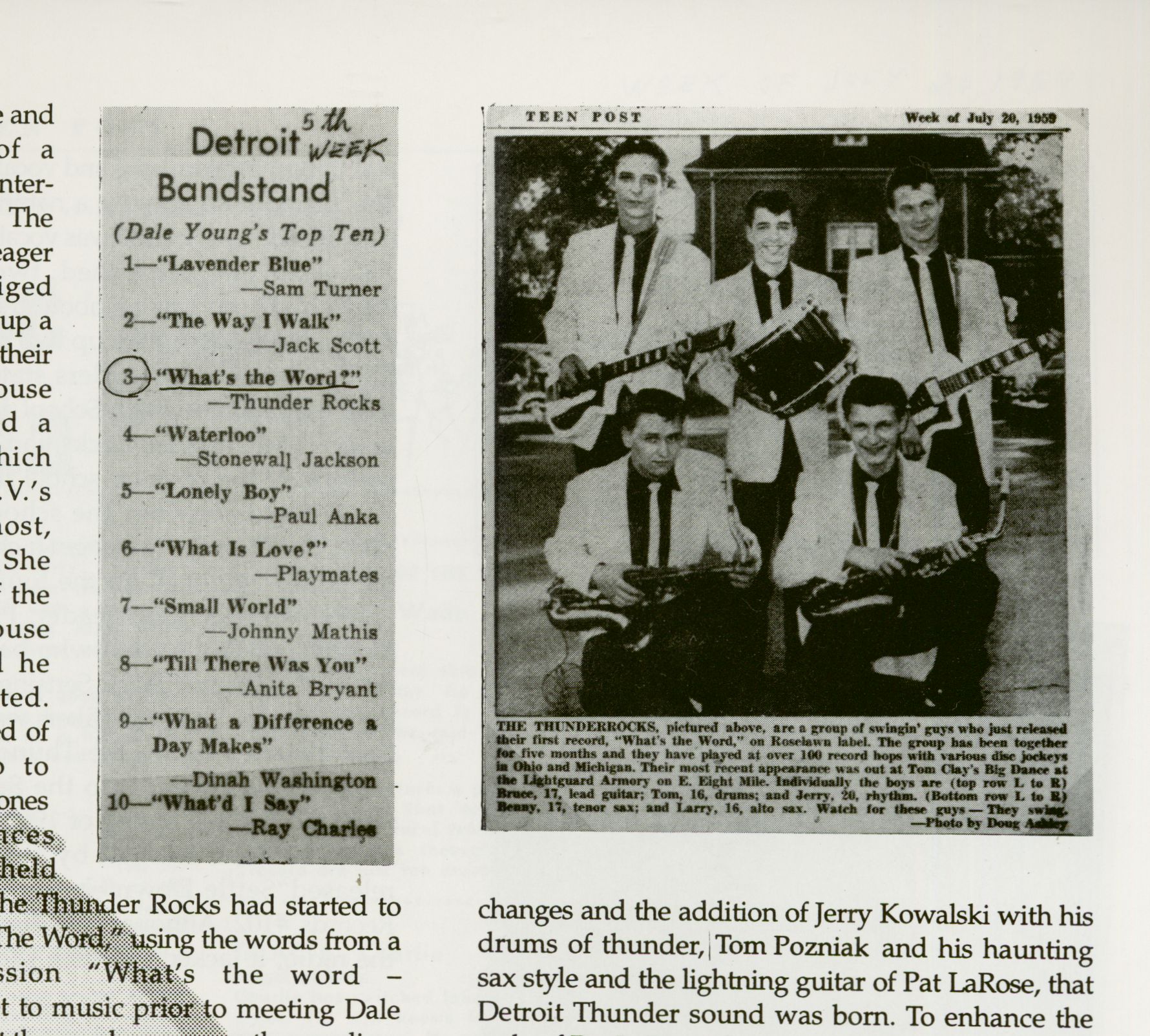 The Thunder Rocks LP: On The Rampage (LP) - Bear Family Records