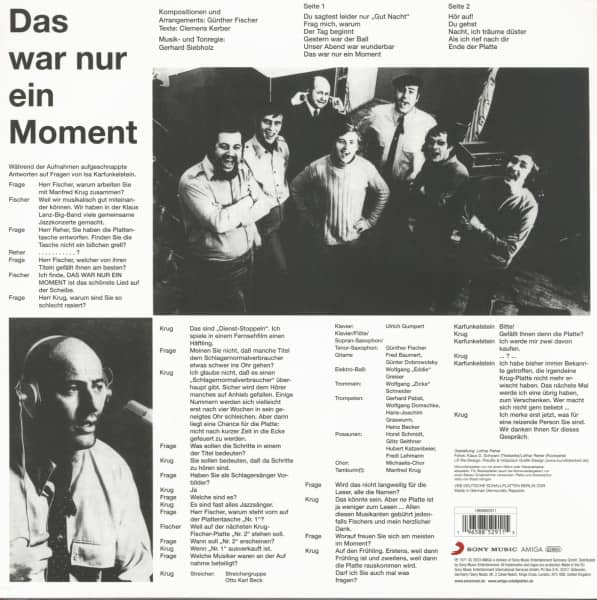 Das war nur ein Moment - Manfred Krug No.1 (LP, Colored Vinyl)