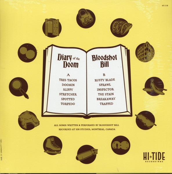 Diary of the Doom (LP, colored Vinyl)