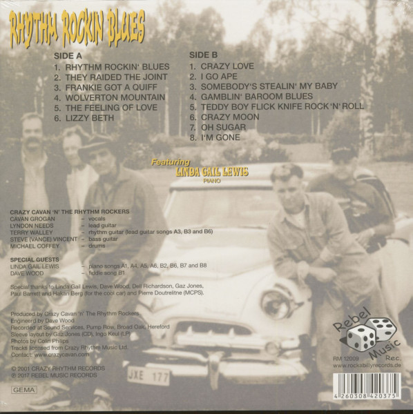 Rhythm Rockin Blues (LP, Blue Vinyl, Ltd.)