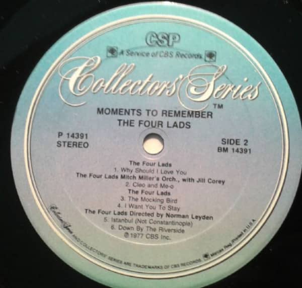Moments To Remember (LP)