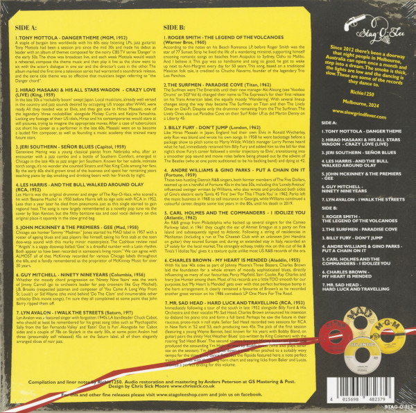 Slow Grind Fever Vol.12 - Adventures In The Sleazy World Of Popcorn Noir... LP)