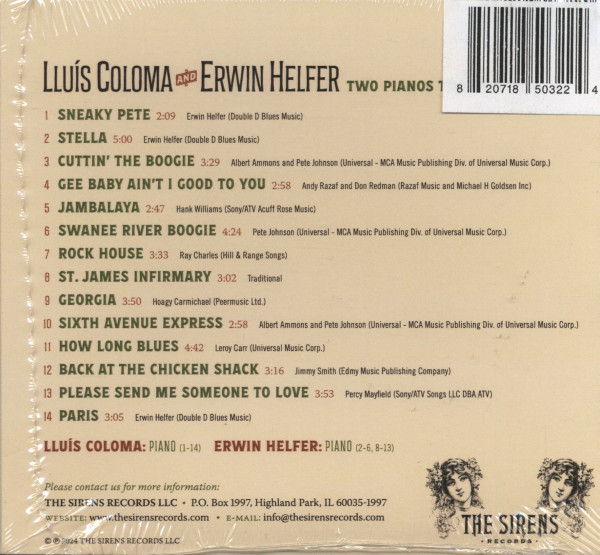 Two Pianos Too Cool (CD)