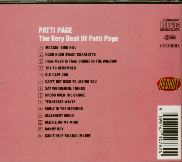 The Very Best Of Patti Page (CD)