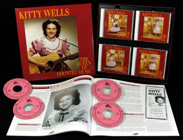 Queen Of Country Music 1949-1958 (4-CD Deluxe Box Set)