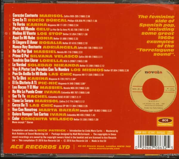 Beat Girls Español! 1960s She-Pop From Spain (CD)