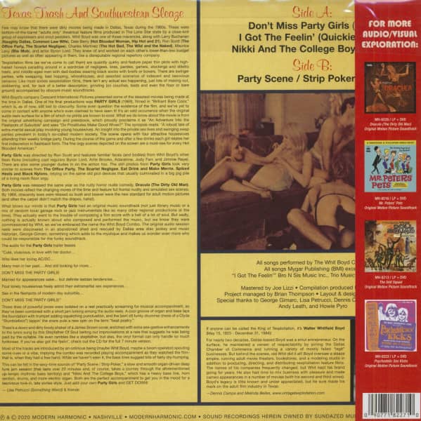 Party Girls - Original Motion Picture Soundtrack (LP, Colored Vinyl)