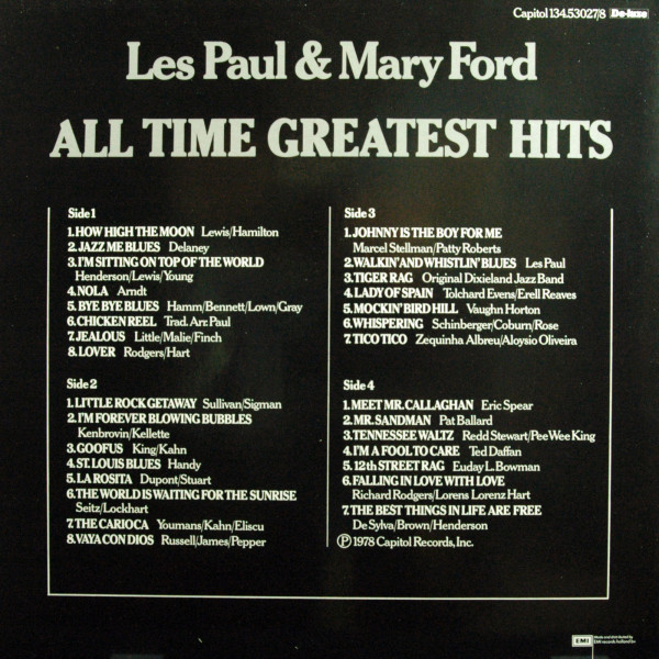 All Time Greatest Hits (2-LP)