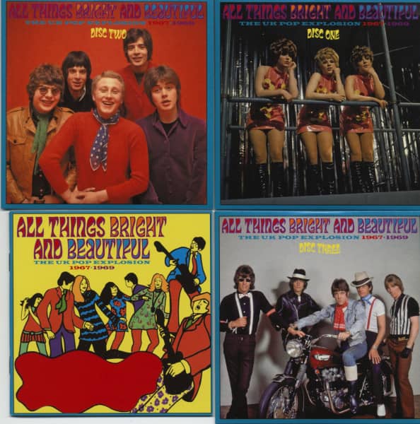 All Things Bright and Beautiful - The UK Pop Explosion (3-CD)