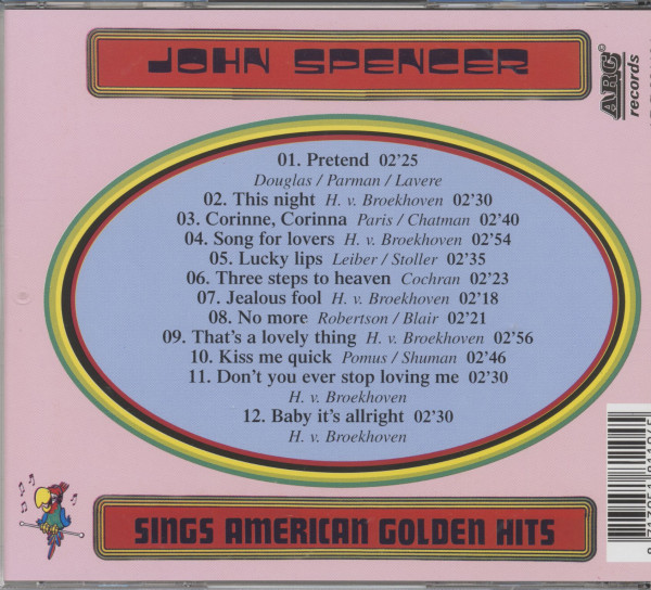 Sings American Golden Hits (CD)