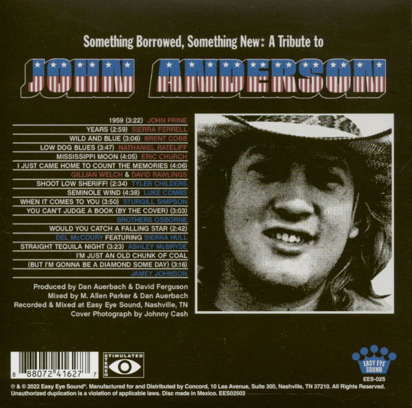 Something Borrowed, Something New: A Tribute To John Anderson (CD)