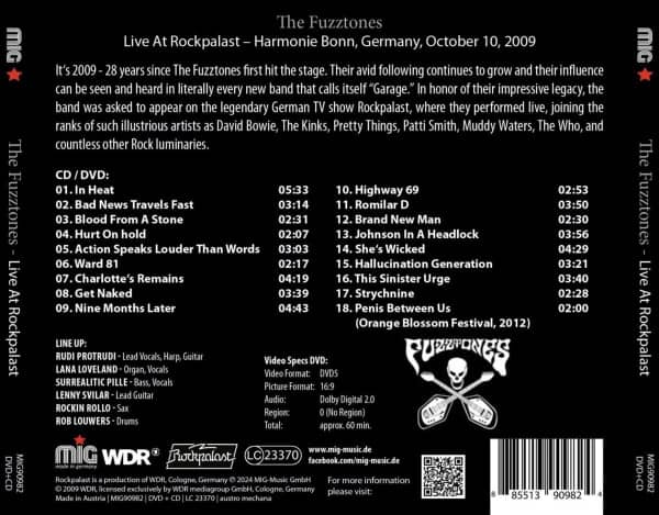 Live At Rockpalast (CD & DVD)