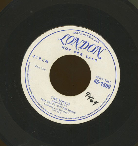 Bone Idle b-w The Touch (7inch, 45rpm)