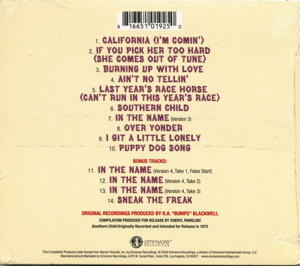 Southern Child (CD)