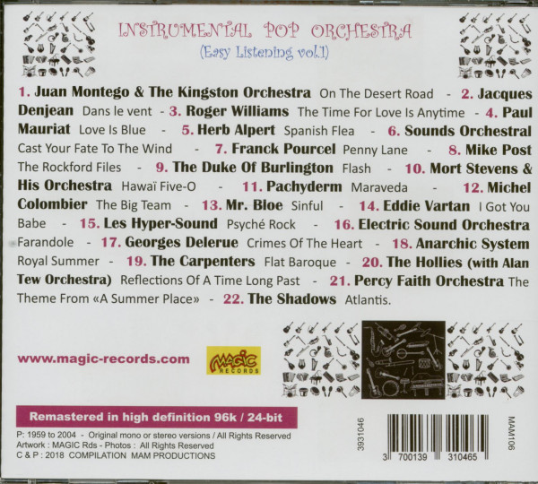 Instrumental Pop Orchestra (CD)