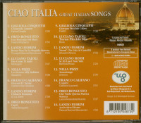Preview: Ciao Italia - Great Italian Songs (CD) Preview: Ciao Italia - Great Italian Songs (CD)