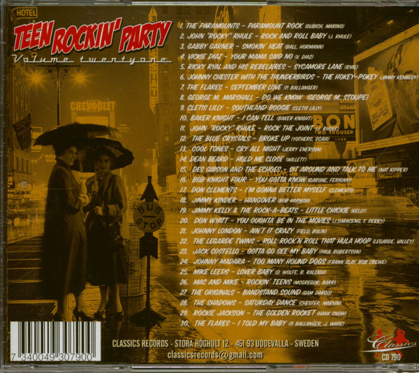 Teen Rockin' Party Vol.21 (CD)