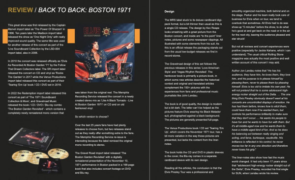 Elvis Day By Day 2022 - The Year In Review
