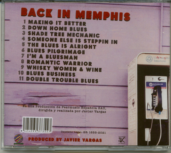 Back In Memphis (CD)