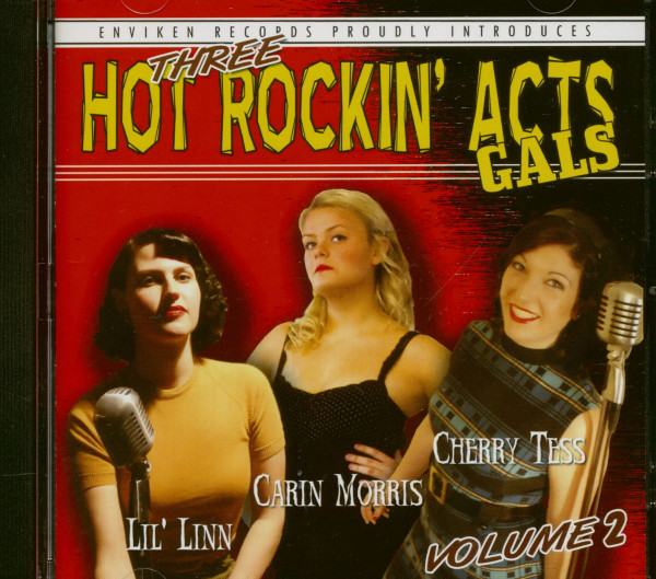Three Hot Rockin' Acts - Gals Vol.2 (CD) Three Hot Rockin' Acts - Gals Vol.2 (CD)