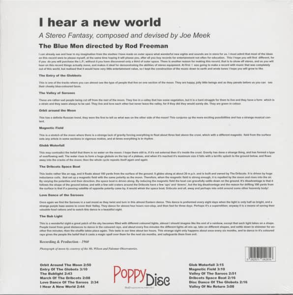 I Hear A New World - An Outer Space Music Fantasy by Joe Meek(LP)