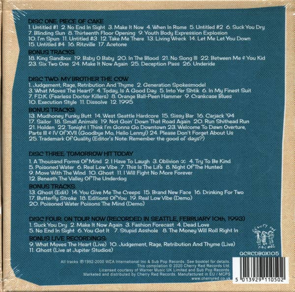 Real Low Vibe - The Complete Reprise Recordings 1992-1998 (4-CD Box)