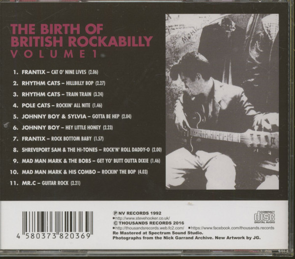 The Birth Of British Rockabilly, Vol.1 (CD)