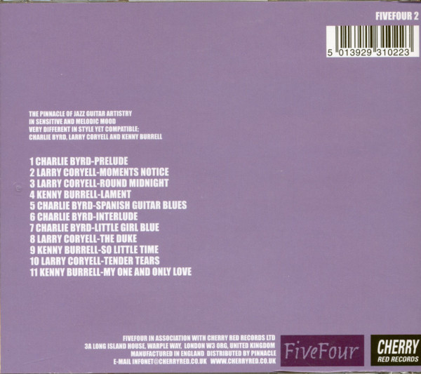 Jazz Guitar For Art Lovers (CD)