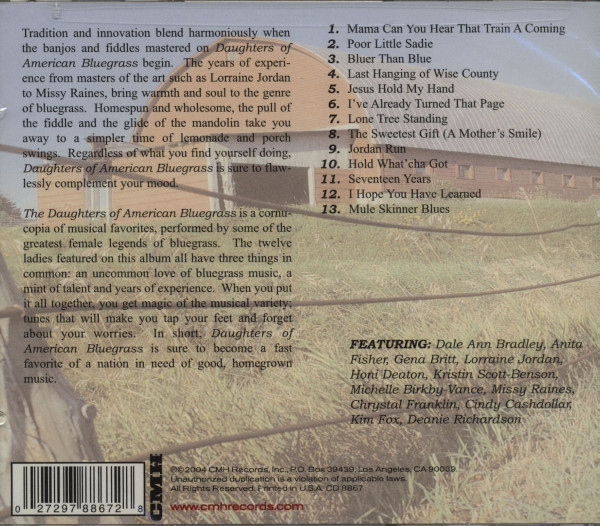 Daughters Of American Bluegras (CD)