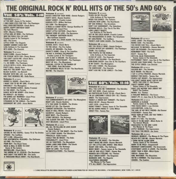 The Original Rock N' Roll Hits Of The 50's Vol.7 (LP)