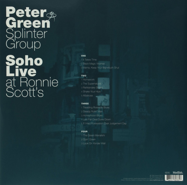 Soho - Live At Ronnie Scott's (2-LP)