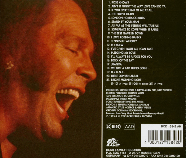 Invictus (Means) Unconquered - Tennessee Whiskey (CD)