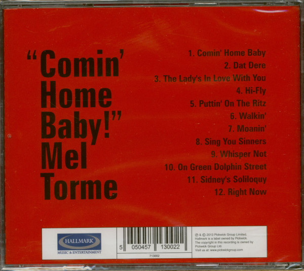 Comin' Home Baby! (CD)