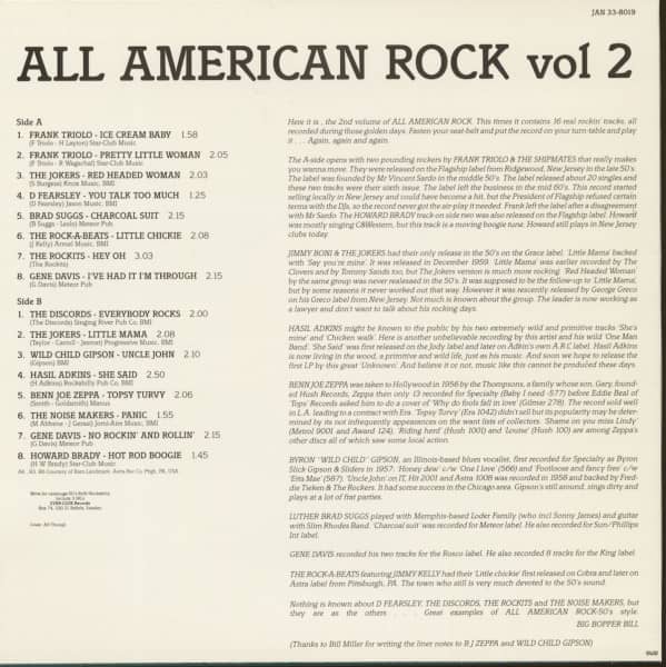 All American Rock, Vol.2 (LP)