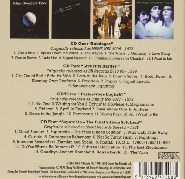 Speak Down The Wires - The Recordings 1975 - 1982 (4-CD)