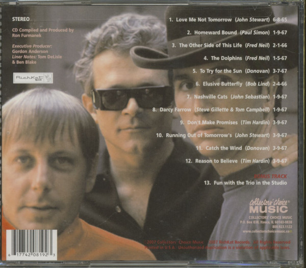 The Lost 1967 Kingston Trio Album - Rarities Vol.1 (CD)