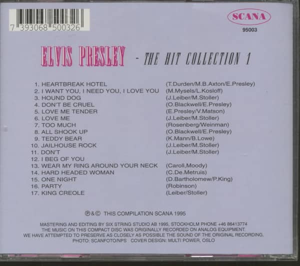 The Hit Collection, Vol.1 - Scana 1995 (CD)