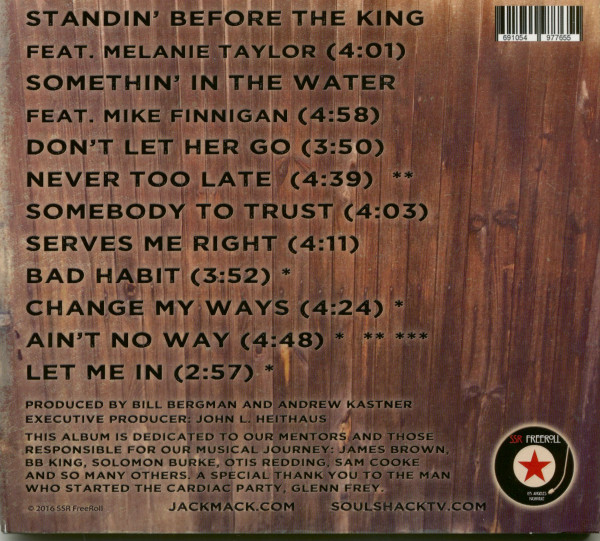 Back To The Shack (CD)